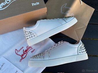 Christian Louboutin white komplet balenie. - 2