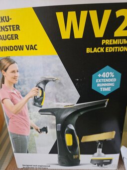 Batériový čistič okien WV 2 Premium Čierna edíc - 2
