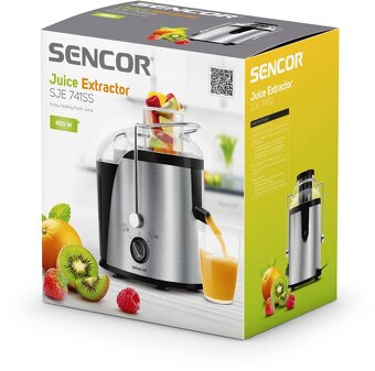 predám Nový nepoužitý odšťavovač Sencor SJE 741ss - 2