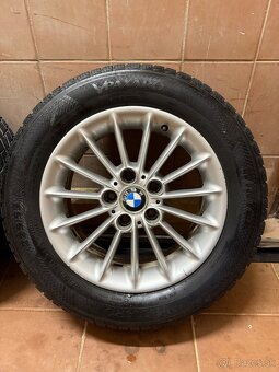 Predám BMW R16 disky +Zimné pneumatiky 225/55 - 2