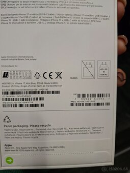 APPLE IPHONE 17 512GB - 2