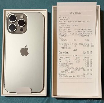 Apple iPhone 16 Pro Max 256GB Natural / SK - 2