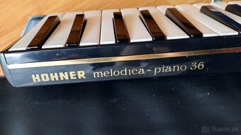 fukacia melodika Hohner Melodica Piano 36 ako nova - 2
