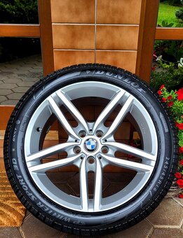 alu R18 5x112, zimné pneu 245/45 RFT, nové BMW rada 5 - 2