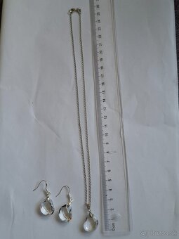 Strieborná sada šperkov - 2