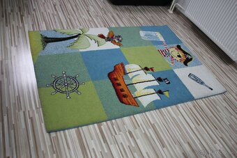 Koberec do detskej izby 2kusy pirát + Londýn - 2