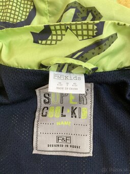 Tenká detská bunda vel.110 - 2