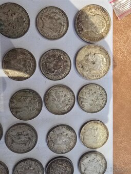 Strieborne mince - 2