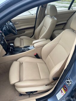 Hnedý športový kožený s výhrevom BMW E90 - 2