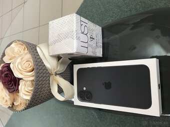 NOVÝ IPHONE 16 plus 128 GB black komplet zapecateny+darcek - 2