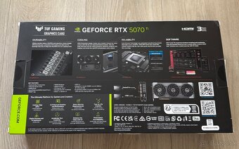 ASUS TUF NVIDIA GeForce RTX 5070 Ti 16GB GDDR7 OC - 2