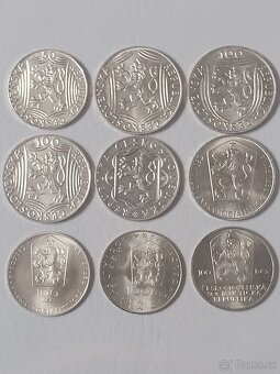 Československe strieborne mince - 2