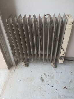El.olejový radiátor 1600w - 2
