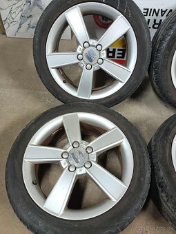 4ks alu disky orig. Seat 5x112 R17 7mm 225/45 - 2