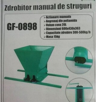 Rucny mlyncek na hrozno - 2