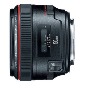 Objektív Canon EF 50mm f/1.2 L - 2