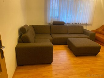 Sedacia súprava s taburetom - 2