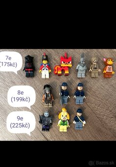 Lego minifigúrky rôzne - 2