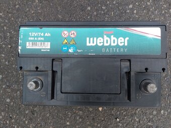 Autobatéria Webber 12V 74 Ah - 2