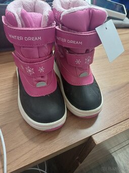 Zateplené čižmy lupilu / winter dream  - Veľ. 25 (16,5cm) - 2