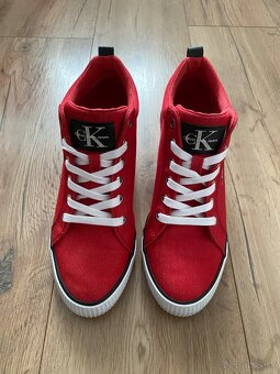 Damske tenisky na platforme Calvin Klein - 2