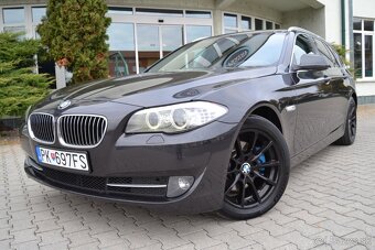 BMW 520 D TOURING, 2011, FÓLIE, ŤAŽNÉ, NAVI, KOŽA, BIXENÓNY - 2