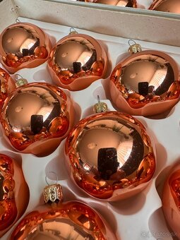 sklenené vianočné gule - 2