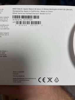 Apple Watch SE 2.generacie 40mm - 2