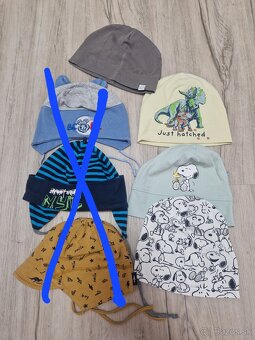 Chlapčenské čiapky č.86 - 2