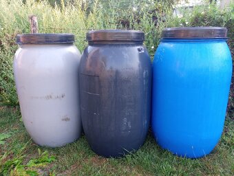 Plastové sudy potravinárske - 2