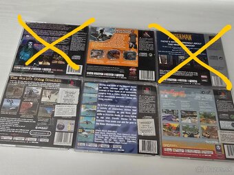 Prazdne krabice + knizky na PS1 hry kus 10e - 2