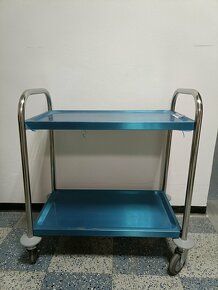 Servírovací vozík stôl (nerezový) - Rezervovaný - 2