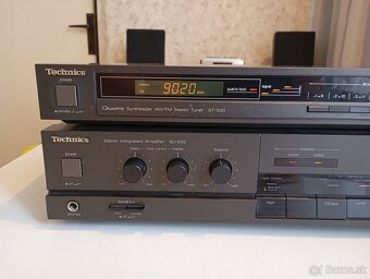 zosilňovač Technics SU-500, tuner ST-500 - 2