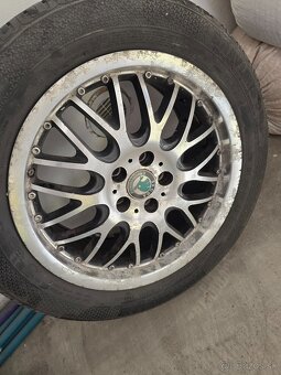 5×100 r16 205/55  letne gumy - 2