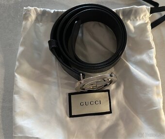 ORIGINAL Gucci kozeny opasok - 2