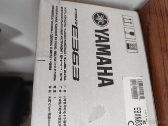 Klávesy Yamaha - 2