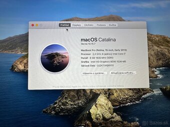 Predám MacBook Pro retina 15'' 2013 / i7 / 8GB / 256GB SSD - 2