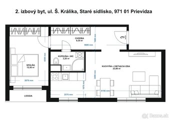 Štýlový byt s plným vybavením II BEZ provizie RK - 2
