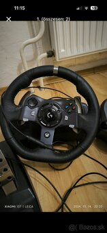 Volant logitech g920 a radiacia paka - 2