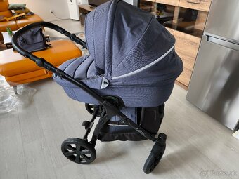 Kočík Noordi Fjordi 2v1 Jeans Blue s príslušenstvom - 2