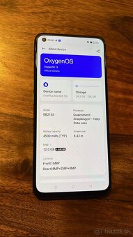 OnePlus NordCE 5G 256GB android 13 nová cena 100€ - 2
