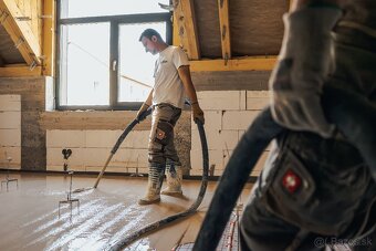 Realizujeme anhydritové potery v okrese Stropkov - 2