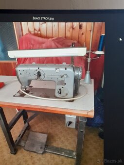 Šijací stroj zn.MINERVA. - 2