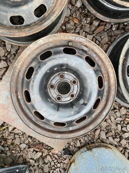 Predám 4ks plechové disky 5x100 R15 - 2