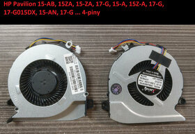 Ventilátory: HP 15-DA/250 G4G5G6/15AB/15E/CQ56/Acer/320-15 - 2