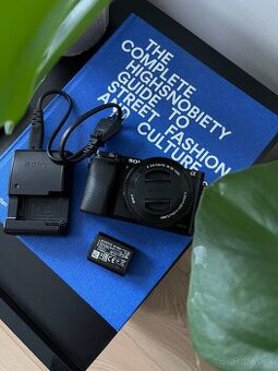 Sony A6000 + 16-50mm kit objektív + príslušenstvo - 2