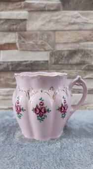 Růžový porcelán, hrníček, Chodov - 2