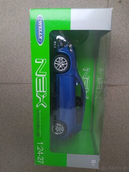 Predám tento kovový model vw scircooco. Otvaratelna kapota a - 2