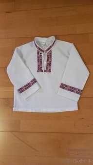 Chlapčenská krojová košieľka. - 2