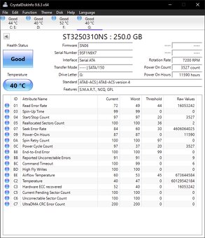 Seagate 250GB SATA HDD (ST3250310NS) - 2